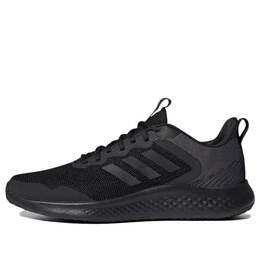 Кроссовки fluidstreet shoes Adidas, черный fy8094 | black