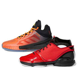 Кроссовки d rose 1 11 Adidas, красный ey2785 | red/black/white/yellow