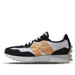 Кроссовки 327 New Balance, белый ms327so | white/orange/black
