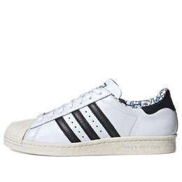 Кроссовки хорошо проводят время x суперзвезда 80-х Adidas, белый g54786 | white/black