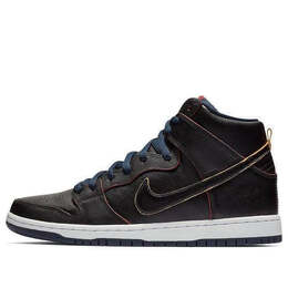 Кроссовки x nba sb dunk высокие Nike, черный bq6392-001 | black/white
