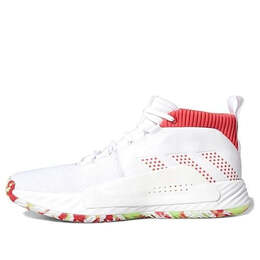 Кроссовки дама 5 Adidas, белый bb9312 | white/red