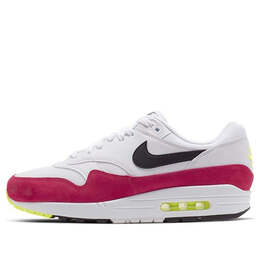 Кроссовки air max 1 Nike, белый ah8145-111 | white/black-volt-rush pink