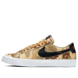 Кроссовки блейзер низкие sb Nike, бежевый 889053-200 | parachute beige/black-ale brown