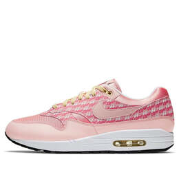 Кроссовки air max 1 премиум Nike, розовый cj0609-600 | pink/yellow/white