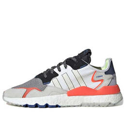 Кроссовки ночные джоггеры Adidas, белый ef8718 | white/black/red