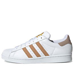 Кроссовки оригиналы суперзвезда Adidas, белый gy0013 | white/brown