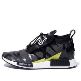 Кроссовки xa bathing ape x neighborhood nmd_ts1 pk Adidas, черный ee9702 | black
