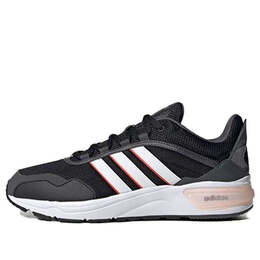 Кроссовки нео 90-х беговые Adidas, черный fw7678 | black/white/red