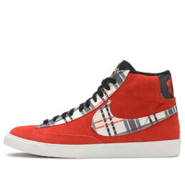 Кроссовки ben simmons x blazer mid premium Nike, белый cj9782-600 | white/red