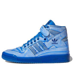 Кроссовки jeremy scott x forum высокие Adidas, синий g54995 | blue