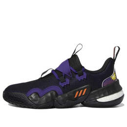 Кроссовки trae young 1 Adidas, черный gz4627 | black/purple