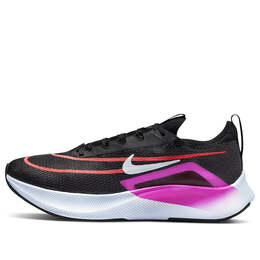 Кроссовки zoom fly 4 Nike, черный ct2392-004 | black/anthracite/hyper violet