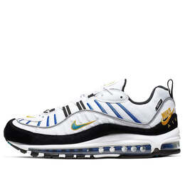 Кроссовки air max 98 премиум Nike, черный bv0989-102 | black/white/blue