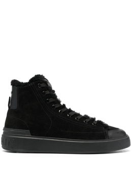 Balmain высокие кеды, черный ym1vg290lssf | черный