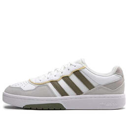 Кроссовки оригиналы суд ремонт Adidas, белый gx4370 | white/ focus olive/ grey
