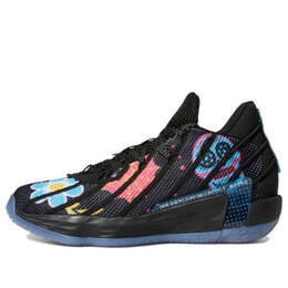 Кроссовки дама 7 Adidas, черный fz3189 | black/blue/pink/yellow