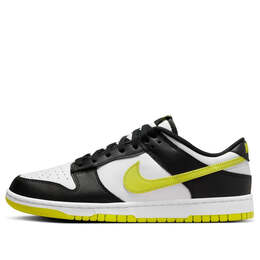 Кроссовки данк лоу Nike, белый dv0833-110 | white/bright cactus/black