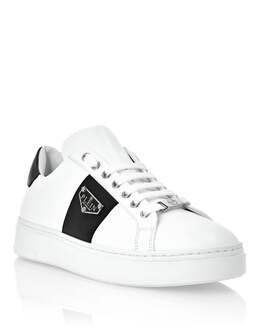 Кроссовки Lo-Top Triangle Plein Philipp Plein, цвет White / Black 7716547919932 | white / black