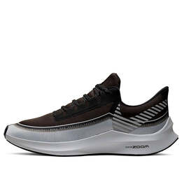 Кроссовки zoom winflo 6 shield Nike, черный bq3190-001 | black/grey