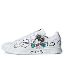 Кроссовки kasing lung x disney x stan smith Adidas, белый gz8841 | white/black