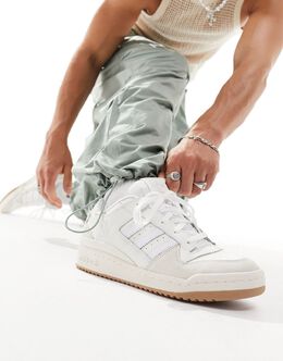 Белые кроссовки Adidas Forum Low CL 127354765 | chalk white