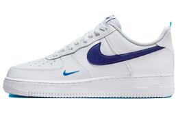 Мужские кроссовки для скейтбординга Nike Air Force 1, White/Blue hf3836-100 | white/blue