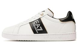 Кроссовки Emporio Armani Skateboarding Shoes Men Low-top White/Black, белый/черный x8x102xk346q678 | white/black