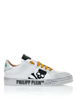 Кожаные кроссовки Retrokickz TM Philipp Plein, белый 7650310586428 | white