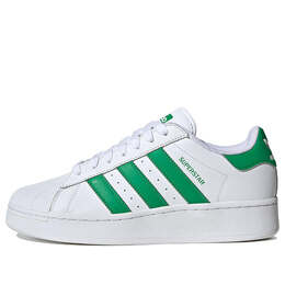 Кроссовки оригинальные суперзвезда xlg кроссовки Adidas, белый if8069 | cloud white / green / cloud white