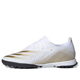 Кроссовки x ghosted.3 tf Adidas, белый eg8199 | white/brown