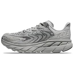 Кроссовки Hoka One One Clifton LS Lifestyle Shoes Men Low-top Stardust/Silver Galaxy Gray Gray, серый 1141550stgl | stardust/silver galaxy gray (gray)