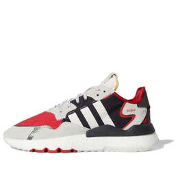 Кроссовки ночные джоггеры Adidas, алый fv3872 | scarle/cblack/crywht