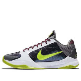 Кроссовки zoom kobe 5 protro Nike, белый cd4991-100 | white/cyber/purple/red