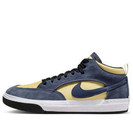 Кроссовки реагировать лео сб Nike, синий dx4361-400 | thunder blue/thunder blue/saturn gold/soft yellow/white/thunder blue