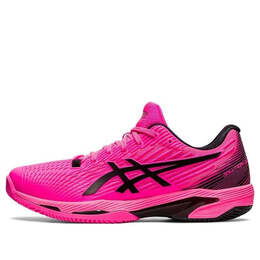 Кроссовки решение скорость ff 2 глина Asics, розовый 1041a187-700 | hot pink/black