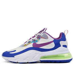 Кроссовки air max 270 react Nike, белый cw0630-100 | white/purple nebula