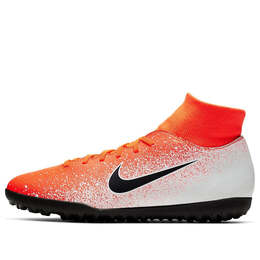 Кроссовки mercurial superfly 6 club turf Nike, белый ah7372-801 | white/orange