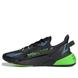 Кроссовки x9000l4 Adidas, черный gy3071 | black/green