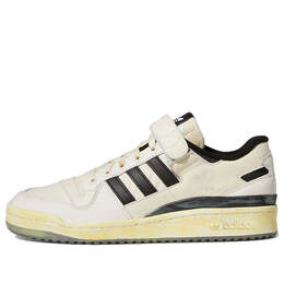 Кроссовки оригинальные форум 84 низкие aec Adidas, белый hp9543 | white/black