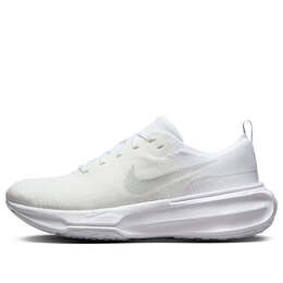 Кроссовки zoomx invincible 3 Nike, белый dr2615-103 | white/platinum tint/white/photon dust