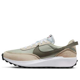 Кроссовки вафельные дебют Nike, бежевый dh9522-102 | cream/green