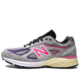 Кроссовки x kith x united arrows & sons 990 v4 New Balance, серый m990kt4 | grey/pink