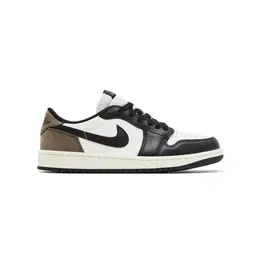 Кроссовки Nike Air Jordan 1 Low, полнота 7 (RU)/ на среднюю и широкую стопу, размер 44.5EU, белый, 4343109502