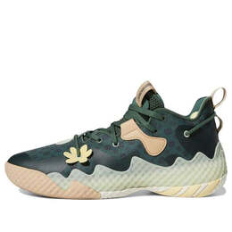 Кроссовки Harden Vol. 6 Adidas, зеленый gw9032 | army green/light brown