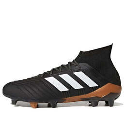 Кроссовки Predator 18.1 FG Adidas, черный bb6354 | black/white/gold