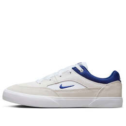 Кроссовки sb malor Nike, белый fv6064-100 | white/platinum tint/white/deep royal blue