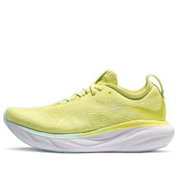 Кроссовки гель нимбус 25 Asics, желтый 1011b547-750 | glow yellow/white