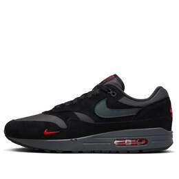 Кроссовки air max 1 Nike, черный fv6910-001 | black/anthracite/university red