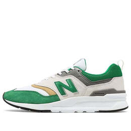 Кроссовки 997h New Balance, белый cm997hff | white/green